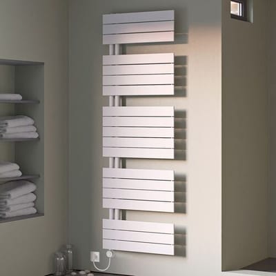 Megabad Profi Collection Plan Open E bathroom radiator 60 x 74.5 cm, purely electric, towel opening on the right, heating element type 3