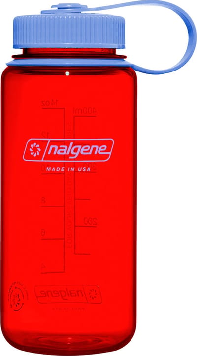 Nalgene - Wide Mouth Bottle - drinkfles - waterfles - lekvrij - 500ml - BPA Free - SUSTAIN - Marmalade Orange