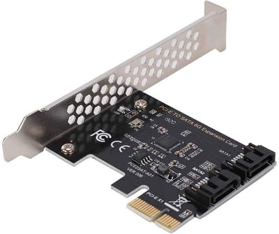 Dailygoody - PCI E Naar 3.0 Uitbreidingsadapter - 2-poorts - Plug-and-play - Ondersteunt Hot-plugging - Compatibel met Groot/klein Chassis