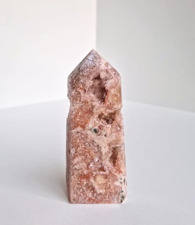ThaleiaDesign - Roze amethist toren - Edelstenen en Mineralen - amethist - Spiritualiteit - punt - interieur - Woondecoratie - valentijn - liefde - cadeau - cadeautje vrouw - moederdag cadeau
