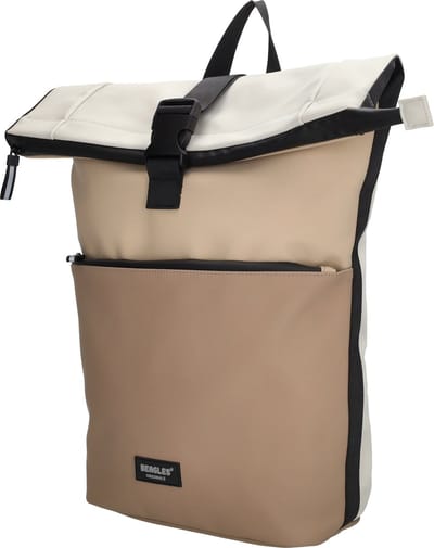 Beagles Originals Multicolor Waterdichte Rugzak 15,6 inch - Weersbestendig - Werk School Universiteit - Beige