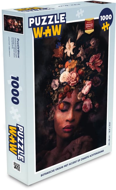 Puzzel Flora - Vrouwen - Kleuren - Legpuzzel - Puzzel 1000 stukjes volwassenen