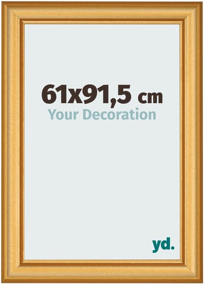 Your Decoration - Fotolijst 61x91,5 cm - MDF - Goud Mat - Lazio