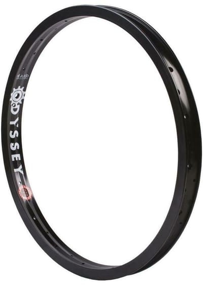 Odyssey Hazard Lite BMX velg - Uitvoering 36-gaats, 515 g, zwart