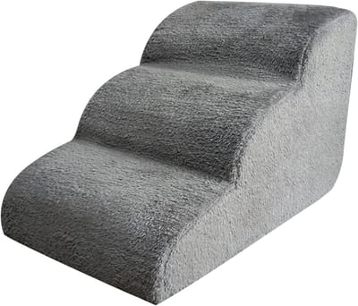 Huisdieren Oprit - Hondenladder Kattenladder - Hulp bij Klimmen - Afneembare Wasbare Hoes - 60 x 42 x 39 cm