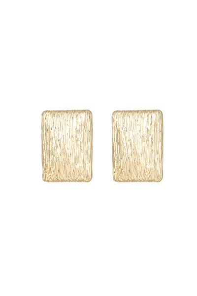 Yehwang-Quya- Stainless steel oorbellen- goud- statement oorbellen
