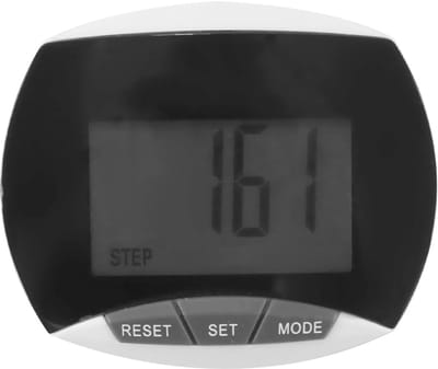 3D Stappenteller - Fitness Tracker - Activiteiten Bijhouden - Geavanceerde 3-assige sensor - 999.999 stappen - Zwart