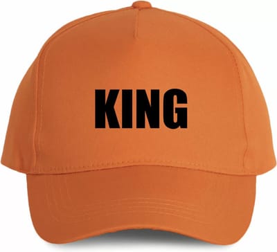 Oranje cap - King - soBAD. - Koningsdag - Oranje - Unisex - One size