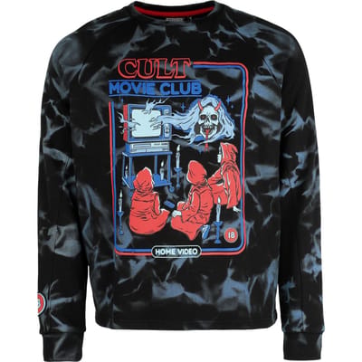 Steven Rhodes - Fun Sweatshirts - Cult Movie Club - S tot XXL - voor Mannen - blauw-zwart