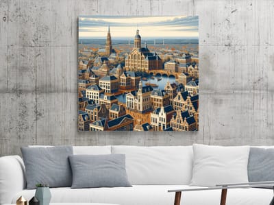 Kunstprint | Wanddecoratie | Canvas | 30 × 30 cm