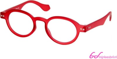 Leesbril INY Doktor G12200 rood/transparant +1.50