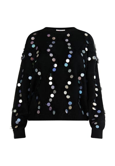 IZIA Jumper Dames zwart