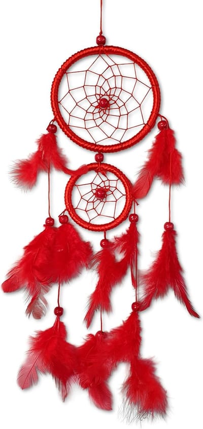 Prigta - Dromenvanger kinderen - Rood - 45 cm lang