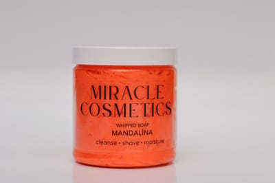 Mandarin - Whipped Soap & Shave Cream | 150g | Miracle Cosmetics