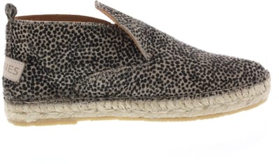 Dames Instappers & Ballerina's Shabbies Amsterdam Shabbies Amsterdam Elche Lofa Brown/white Bruin - Maat 37