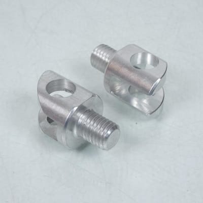 Paire Chape de repose pied Générique pour moto Suzuki 250 RGV 1989 à 1996 SU04