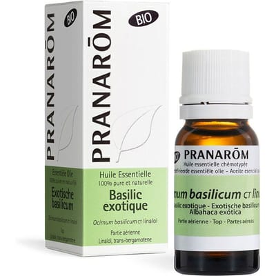Pranarôm Essentiële Olie Exotische Basilicum-Linanol Bio 10 Etherische olie