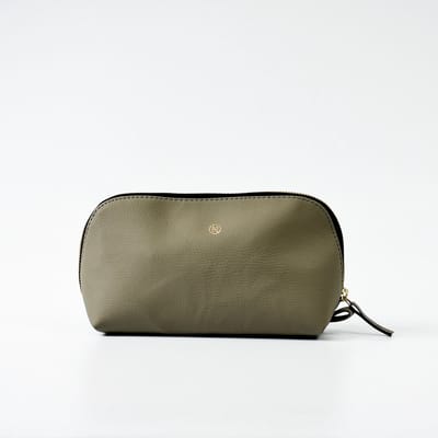 Toilettas - Toilettas Dames - Bag -in-bag - Taupe - Vegan Leer - Duurzaam - DORA | MADE out of