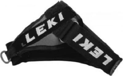 Leki Trigger 3 (Shark) Lussen zwart/grijs - Maat M/L/XL - voor langlauf en Nordic Walking stokken. Door middel van klittenband traploos verstelbaar.