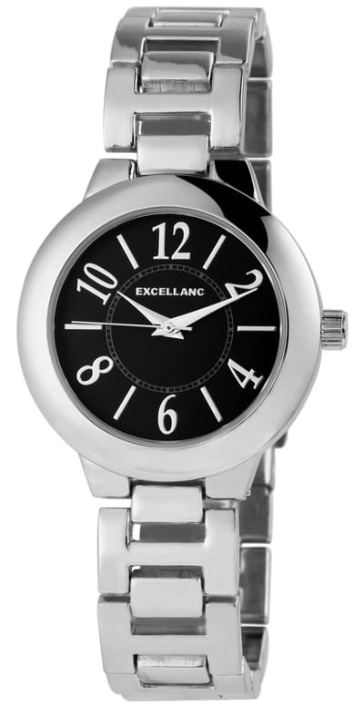 EXCELLANC Dameshorloge metaal mineraalglas