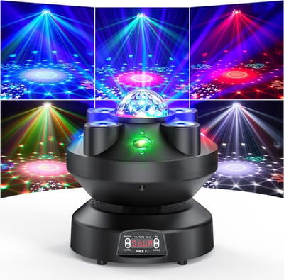 Thuys – 70 W Beweegbare Lichtkoppen – Met 4 Modellen 4 Kleuren RGBW Moving Head LED – Met Geluidsactivering En Besturing