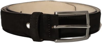 Men of Global 1256-22 - 100 cm – Leren Riem – Vegetable tanned – Doorgestikt – Nubuck voering