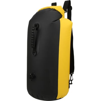 60L Outdoor Waterdicht Lichtgewicht Zwemmen Driften Opblaasbare Rugzak Sluiting Droge Tas black