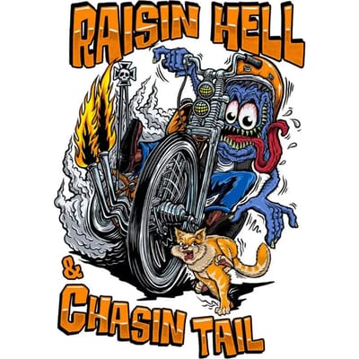 Stickers Lethal Threat Chasin Tail