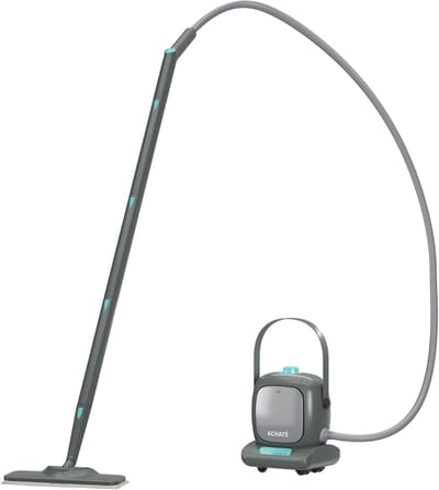 Stoomreiniger - Handheld Vloer - Huis Reinigen - 2-in-1 Functionaliteit - 1500ml Tank - Grijs Blauw