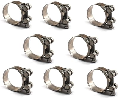 MTTProducts - Slangenklemmen - Klemmen Set - Duurzaam - 17-19mm - Corrosiebestendig - Perfect voor Slangen en Pijpen - 8 Stuks