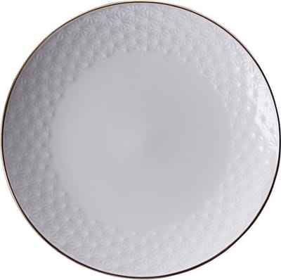Tokyo Design Studio - Nippon White Gold Rim Plate 16.5cm Star