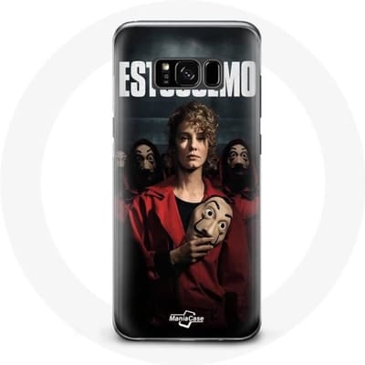 Case voor Samsung Galaxy S8 La Casa De Papel Estocolmo