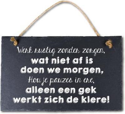 Spreuktegel Werken