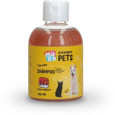 Excellent Pets Shampoo - Sterk reinigende en verzorgende concentraat shampoo - Geschikt voor honden - Tea Tree - 250 ml