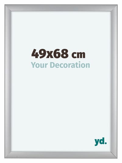 Your Decoration - Fotolijst 49x68 cm - MDF - Zilver Mat - Como