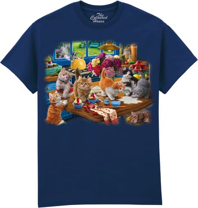 Katten Kittens In The Kitchen The Coloured House T-shirt M