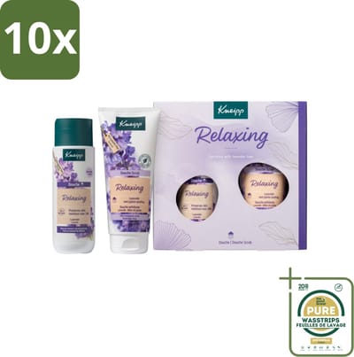 10 x Kneipp - Relaxing Favourites Geschenkset - Lavendel - Grootverpakking - Lavendel - Ontspanning - Huidverzorging - Geschenkset - Douchegel
