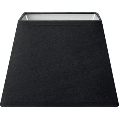 Home Sweet Home - Stoffen - Stoffen Lampenkap - Rectangle - black - Minimalistische stijl - 20 x 20 x 14 cm - E27 fitting - voor Tafellamp - voor