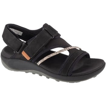 Merrell - J006412 TERRAN 4 - Sandalen met hakDames Sandalen - Kleur: Zwart - Maat: 37