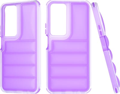 Hoesje geschikt voor HONOR 90 Smart/X7b - Techsuit Wave Shield Shockproof Hard Case Back Cover - Paars