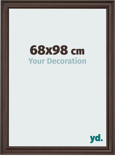 Your Decoration - Fotolijst 68x98 cm - MDF - Eiken Donker - Lazio