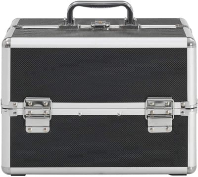 Professionele Make-up Koffer met Trolley en Ruime Opbergvakken