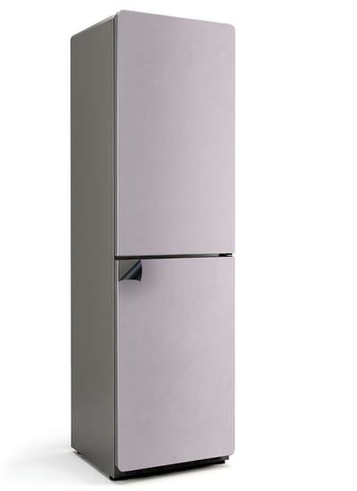 Wallfluent Magnetische Koelkastmat - Lichtpaars Koelkast Magneet Sticker - 60 cm x 205 cm - Lichtpaars Magnetische Koelkastmat - Decoratieve Koelkastfolie - Decoratieve Magneetmat Voor Koelkast - Keuken Decoratie Magneet