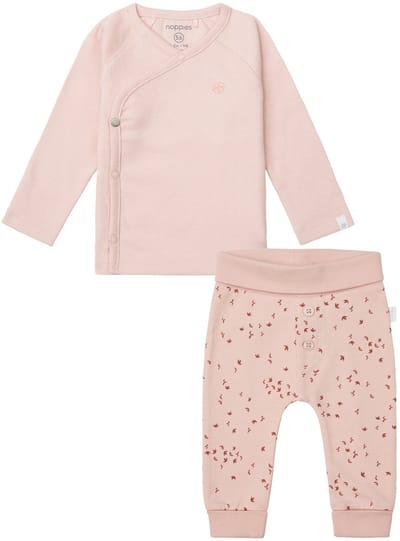 Noppies - Kledingset - 2 delig - Broek Nicea Rose Smoke - Shirt Nanyuki - Maat 44
