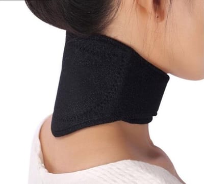 Zelfopwarmende Orthopedische Nekbrace - Neksteun - Nekkraag - Nekpijn Verlichter - Hoofdpijn - Toermalijn - Nekband