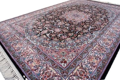 SusaStyle Perzisch Vloerkleed – Mashhad darkblue – Tapijt 300 x 400 cm