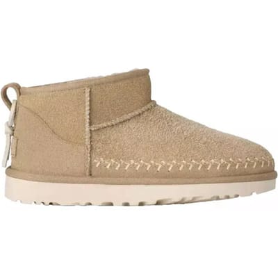 UGG Australia dames classic ultra mini biarritz beige/multicolour maat