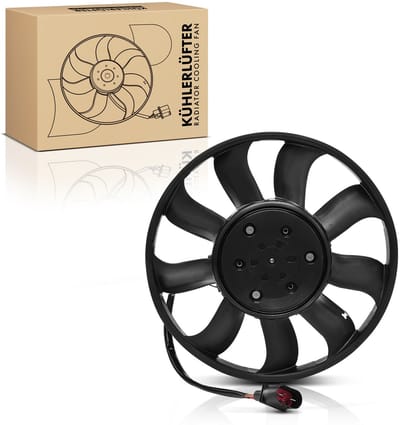 Frankberg 1x Motorradiateur Enkele ventilator