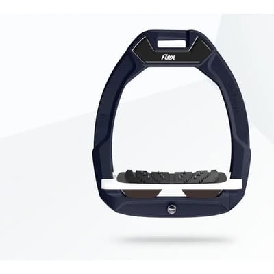 Veiligheidsoppens voor paardrijden Ingebogen Ultra Grip Rood/Wit/Bruin Flex-On Safe-On