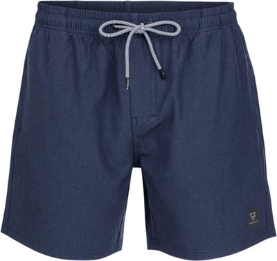 Brunotti - Volleyer - Zwembroek Indigo Blue - Heren - Met Zakken - Elastische Band - S